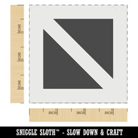 Diver Down Scuba Diving Flag Wall Cookie DIY Craft Reusable Stencil