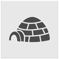 Igloo Ice House Wall Cookie DIY Craft Reusable Stencil