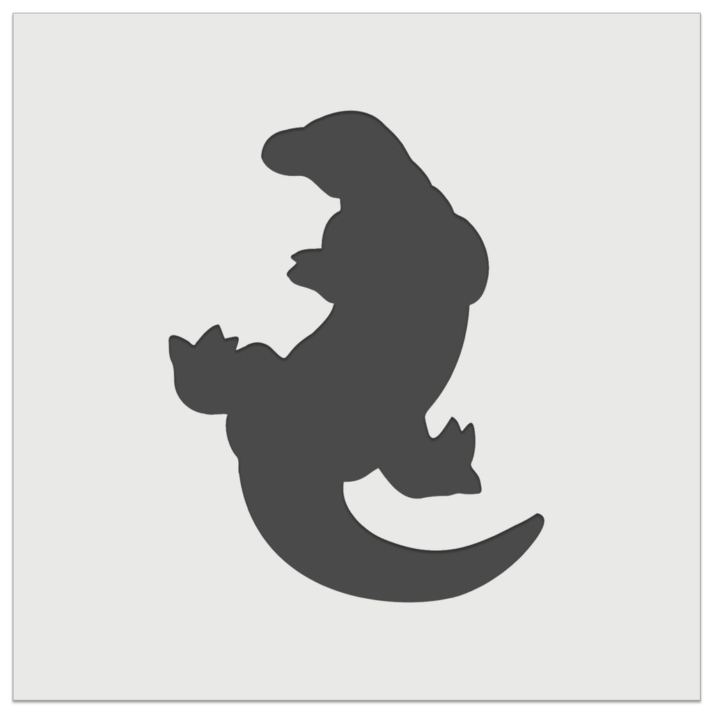 Komodo Dragon Solid Wall Cookie DIY Craft Reusable Stencil