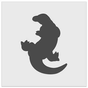 Komodo Dragon Solid Wall Cookie DIY Craft Reusable Stencil