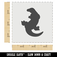 Komodo Dragon Solid Wall Cookie DIY Craft Reusable Stencil