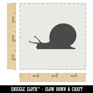 Snail On the Move Solid Wall Cookie DIY Craft Reusable Stencil