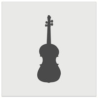 Violin Music Instrument Silhouette Wall Cookie DIY Craft Reusable Stencil