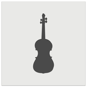 Violin Music Instrument Silhouette Wall Cookie DIY Craft Reusable Stencil