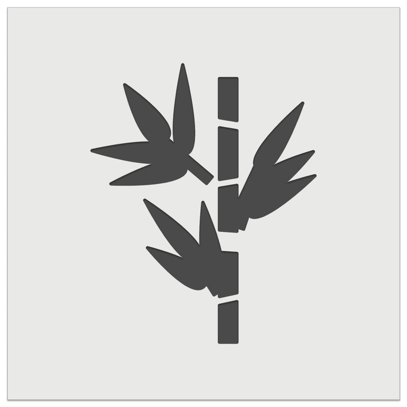 Bamboo Shoot Wall Cookie DIY Craft Reusable Stencil