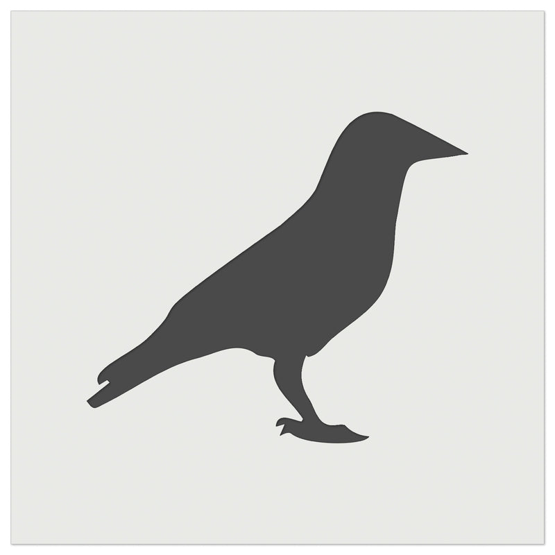 Crow Solid Wall Cookie DIY Craft Reusable Stencil