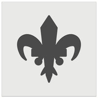 Fleur De Lis French Mardi Gras Solid Wall Cookie DIY Craft Reusable Stencil