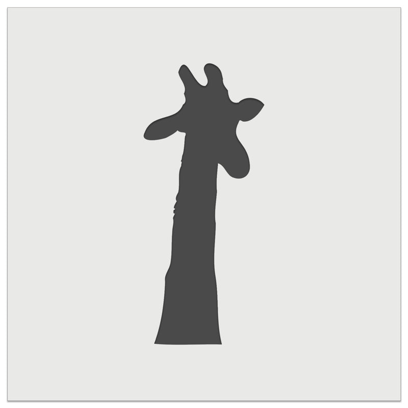 Giraffe Head Solid Wall Cookie DIY Craft Reusable Stencil