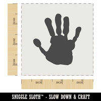 Hand Print Wall Cookie DIY Craft Reusable Stencil