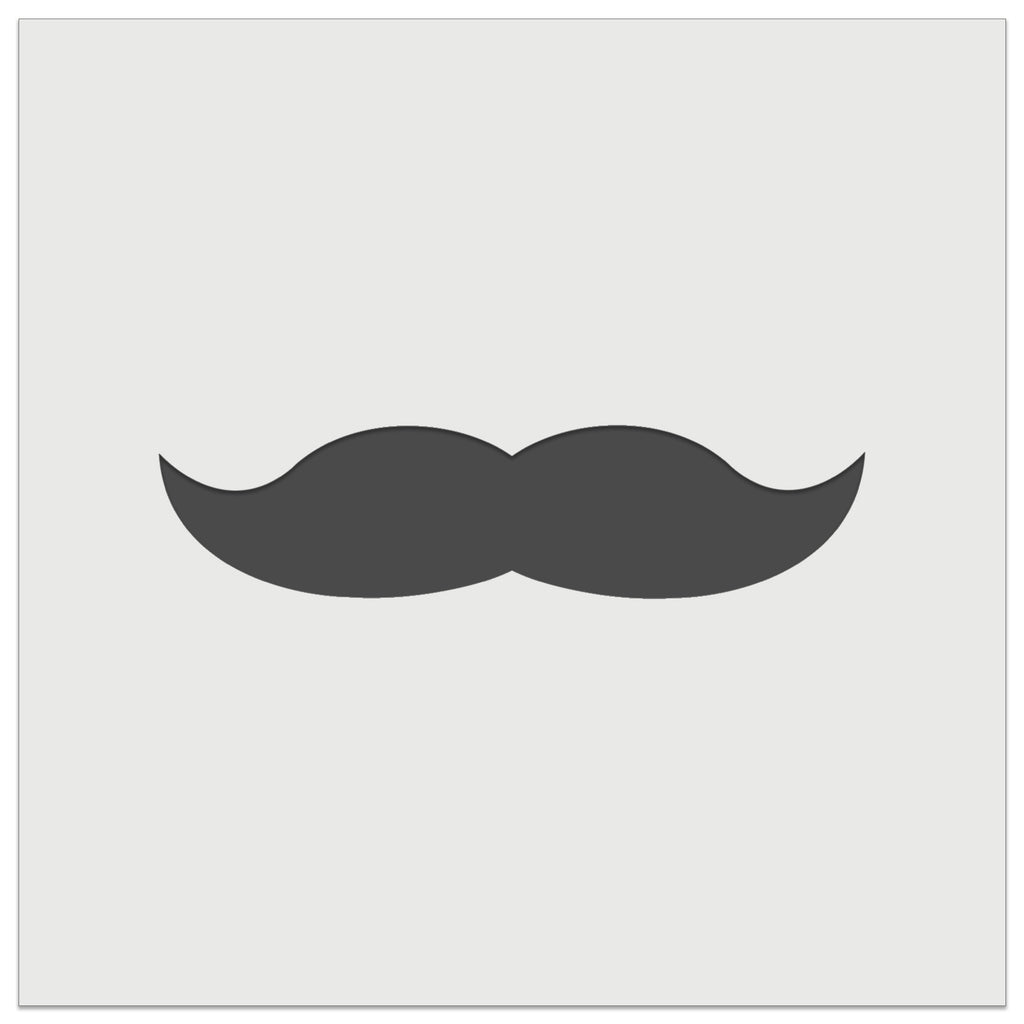 Mustache Solid Wall Cookie DIY Craft Reusable Stencil