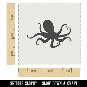Octopus Solid Wall Cookie DIY Craft Reusable Stencil