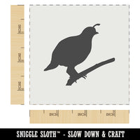 Quail Bird Solid Wall Cookie DIY Craft Reusable Stencil