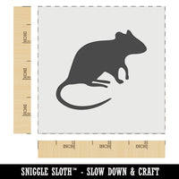 Rat Solid Wall Cookie DIY Craft Reusable Stencil