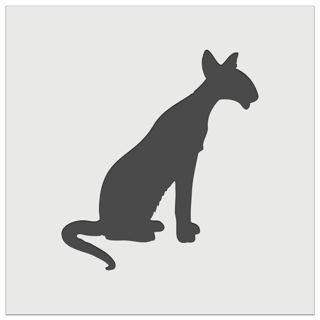 Siamese Cat Solid Wall Cookie DIY Craft Reusable Stencil