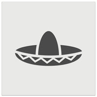 Sombrero Mexico Mexican Fiesta Hat Wall Cookie DIY Craft Reusable Stencil