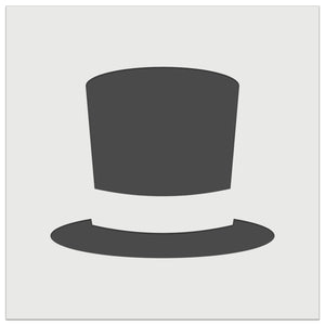 Top Hat Wall Cookie DIY Craft Reusable Stencil