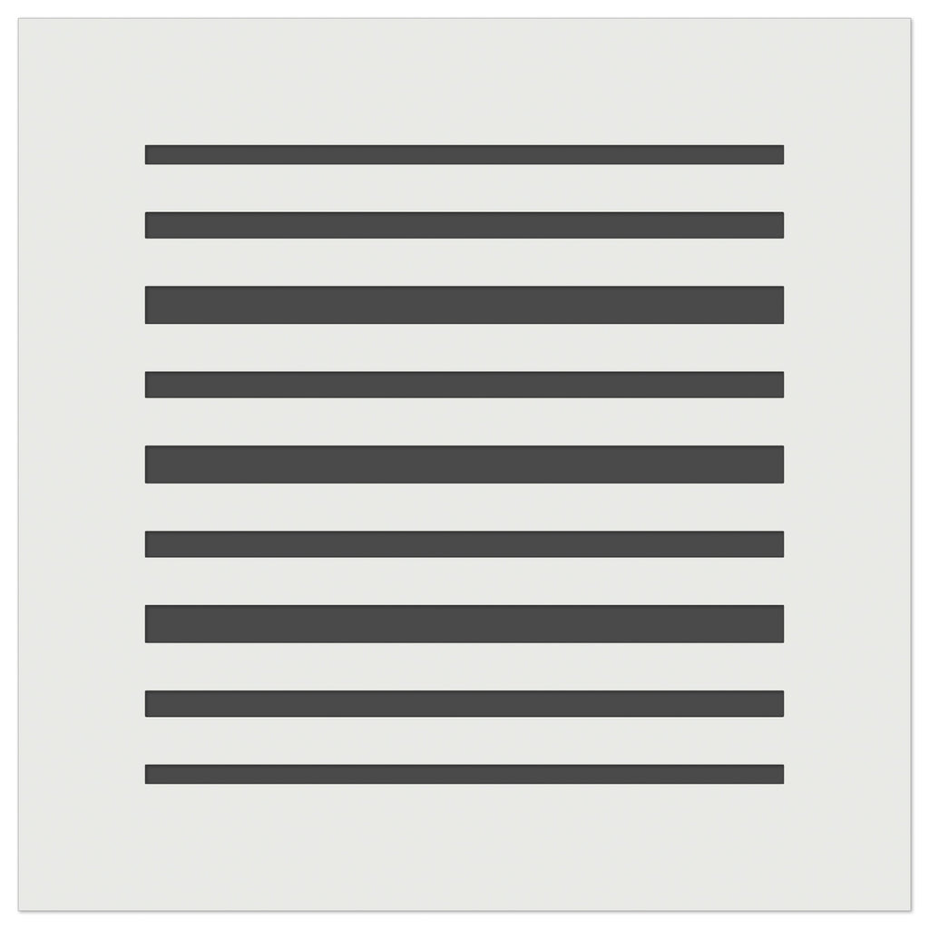 Skinny Nautical Stripes Pattern Background Wall Cookie DIY Craft Reusable Stencil