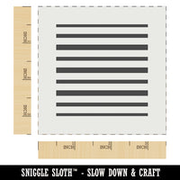 Skinny Nautical Stripes Pattern Background Wall Cookie DIY Craft Reusable Stencil