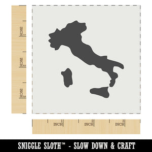 Italy Country Solid Wall Cookie DIY Craft Reusable Stencil