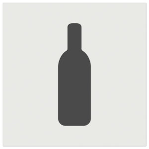 Wine Bottle Solid Wall Cookie DIY Craft Reusable Stencil