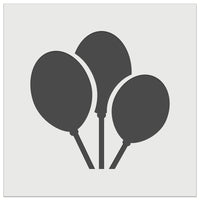 Birthday Balloons Trio Wall Cookie DIY Craft Reusable Stencil