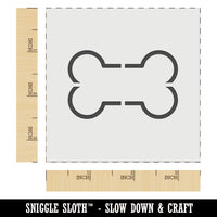 Dog Bone Outline Wall Cookie DIY Craft Reusable Stencil