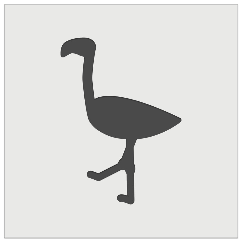 Flamingo Bird Solid Wall Cookie DIY Craft Reusable Stencil