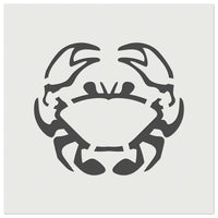 Crab Icon Wall Cookie DIY Craft Reusable Stencil