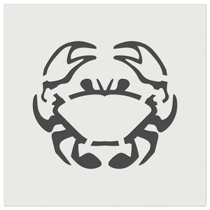 Crab Icon Wall Cookie DIY Craft Reusable Stencil