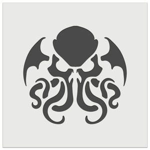 Cthulhu Eldritch Horror Scary Wall Cookie DIY Craft Reusable Stencil