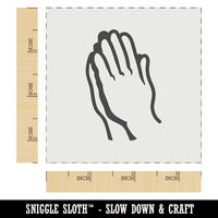 Praying Hands Wall Cookie DIY Craft Reusable Stencil