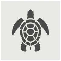 Sea Turtle Tribal Wall Cookie DIY Craft Reusable Stencil