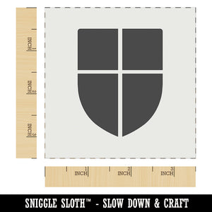 Shield Symbol of Protection Wall Cookie DIY Craft Reusable Stencil
