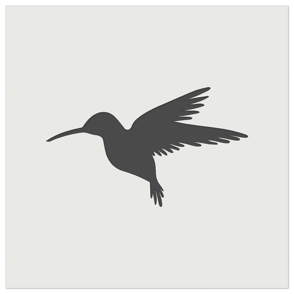 Hummingbird Silhouette Wall Cookie DIY Craft Reusable Stencil