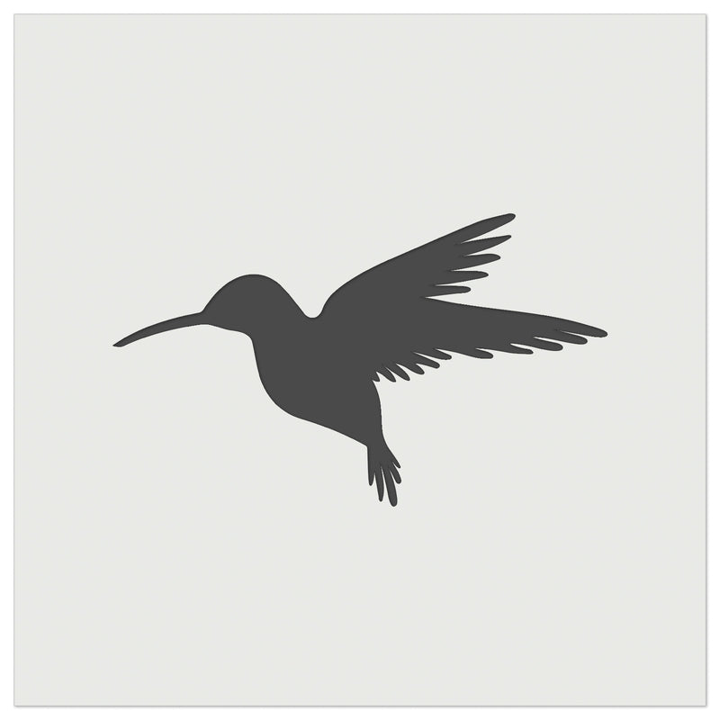 Hummingbird Silhouette Wall Cookie DIY Craft Reusable Stencil