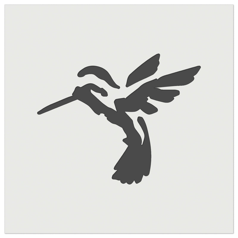 Hummingbird Sketch Wall Cookie DIY Craft Reusable Stencil