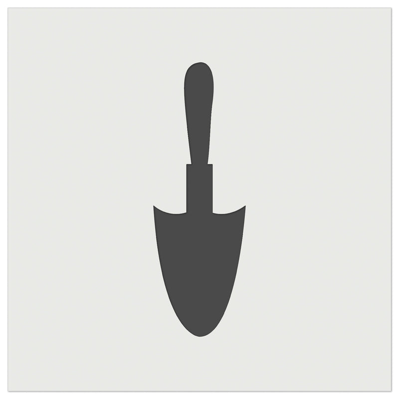 Garden Trowel Shovel Solid Wall Cookie DIY Craft Reusable Stencil