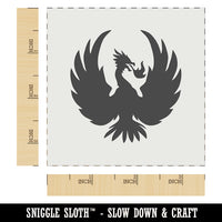 Fire Phoenix Bird Rising Wall Cookie DIY Craft Reusable Stencil