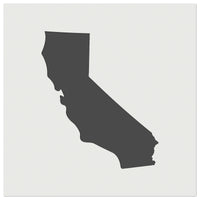 California State Silhouette Wall Cookie DIY Craft Reusable Stencil