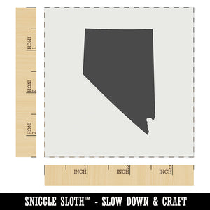 Nevada State Silhouette Wall Cookie DIY Craft Reusable Stencil