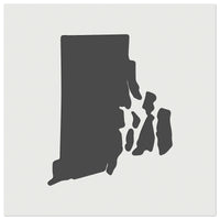 Rhode Island State Silhouette Wall Cookie DIY Craft Reusable Stencil