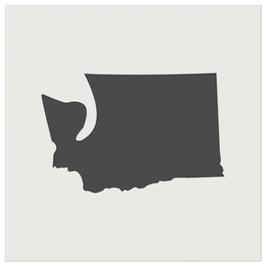 Washington State Silhouette Wall Cookie DIY Craft Reusable Stencil