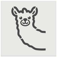 Peeking Llama Wall Cookie DIY Craft Reusable Stencil