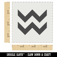 Chevrons for Seamless Repeating Pattern Wall Cookie DIY Craft Reusable Stencil