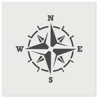 Vintage Nautical Compass Rose Wall Cookie DIY Craft Reusable Stencil