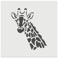 Giraffe Face Wall Cookie DIY Craft Reusable Stencil