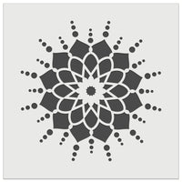 Mandala Flower Simple Wall Cookie DIY Craft Reusable Stencil