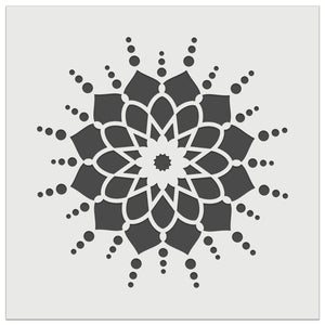 Mandala Flower Simple Wall Cookie DIY Craft Reusable Stencil