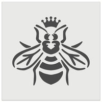 Queen Bee with Crown Honey Hive Wall Cookie DIY Craft Reusable Stencil