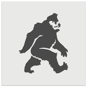 Bigfoot Sasquatch Mythical Creature Cryptid Walking Wall Cookie DIY Craft Reusable Stencil